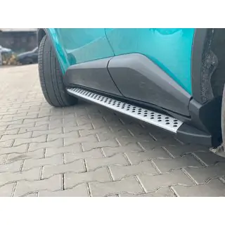 Zijtreden Origineel V1 (2 st., aluminium)
