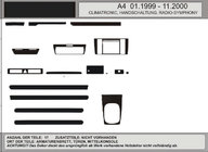 Audi A4 B5 1994–2001 Actie! Dashboardpanelen in houtlook (1999-2001) foto 1