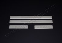 Renault Clio II 1998–2005 Omsa dorpellijsten (4 stuks, RVS) foto 1