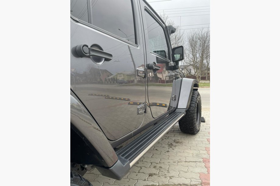 Jeep Wrangler 2007–2017 Sidebars Black (2 st) Image