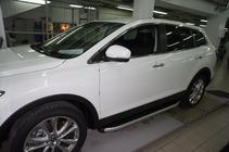 Mazda CX-9 2007–2016 Side steps Fullmond (2 stuks, aluminium) foto 5