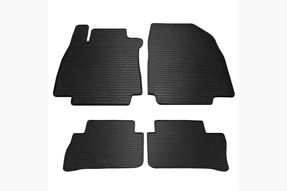 Nissan Tiida 2011–2014 Rubberen automatten (4-delig, Stingray Premium) Image