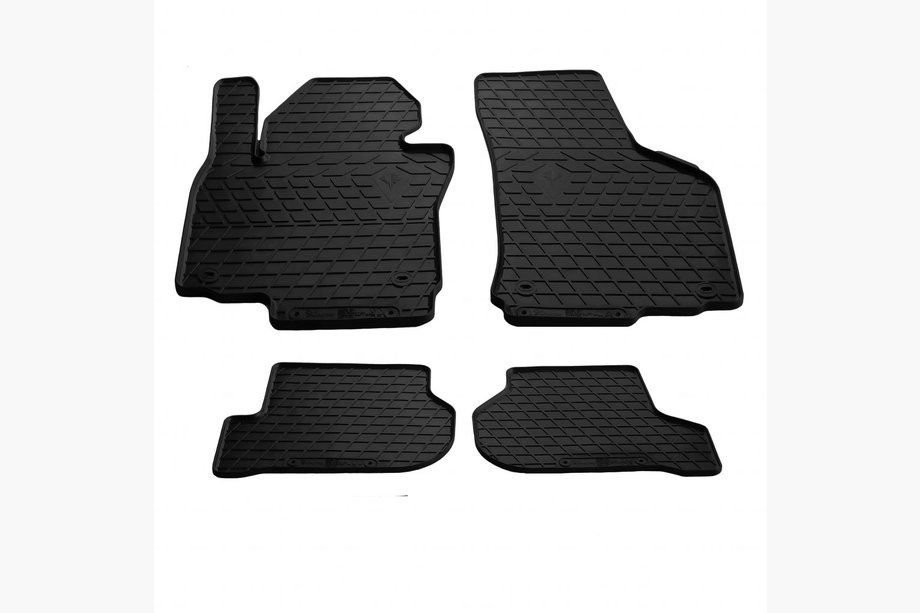 Seat Leon 2005–2012 Rubberen automatten (4-delig, Stingray Premium) Image