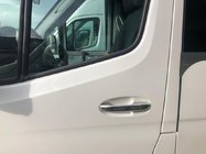 Mercedes Sprinter W907/W910 2018– RVS deurgreepkappen Set van 4 stuks, OmsaLine - Italiaans roestvrij staal foto 1