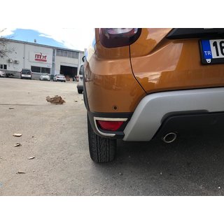 Sierlijsten voor achterreflectoren (2 stuks), RVS Dacia Duster 2018–2024 foto 1