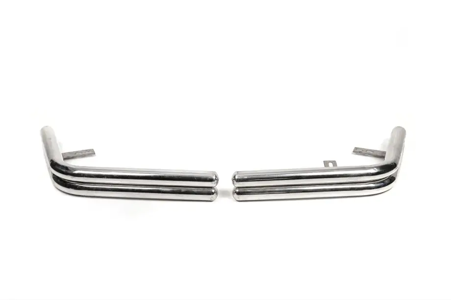 Volkswagen T5 Multivan 2003–2010 Achterbeschermhoeken AK003-double (set 2 stuks, RVS) Image