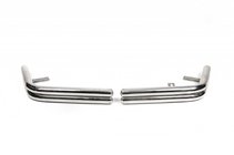 Volkswagen T5 2010–2015 Achterbeschermhoeken AK003-double (set 2 stuks, RVS) foto 1