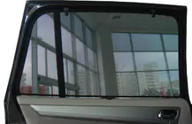 Renault Megane II 2004–2009 Insteek-zonneschermen foto 1