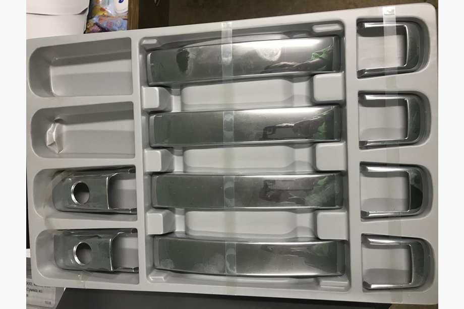 SsangYong Kyron 2005–2014 AFGEPRIJSD! Chroom deurgreep covers (geen complete set, zie foto) Foto 1