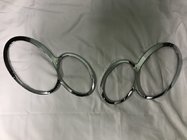 Mercedes CLK W209 2002–2010 Chroom koplampkappen foto 1