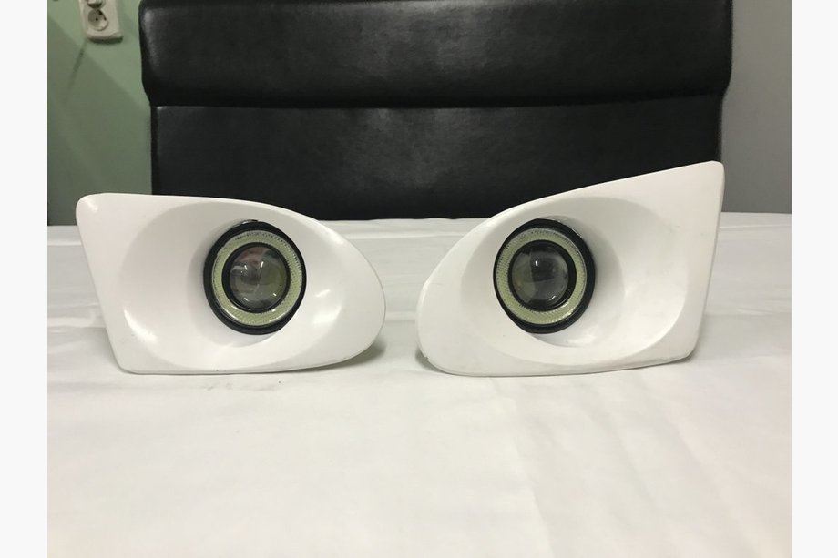 Mercedes Vito W639 2004–2014 LED mistlampen in de bumper met lens (set van 2, spuitklaar) Image
