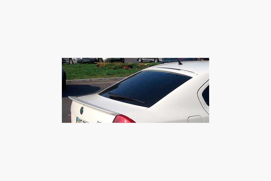 Skoda Octavia II A5 2006–2010 Achterruitspoiler (spuitklaar) Image