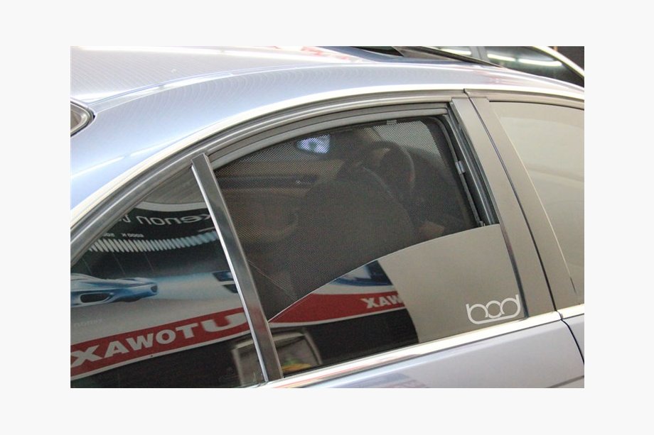 BMW 3 Serie E46 1998–2006 Zonnegordijnen (set van 3, insteek) Image
