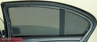 BMW 5 Serie E60/E61 2003–2010 Zonnegordijnen (set van 3, insteek) foto 1