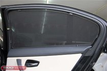 BMW 3-serie E90/E91 2005–2011 Zonnegordijnen (set van 3, insteek) foto 1