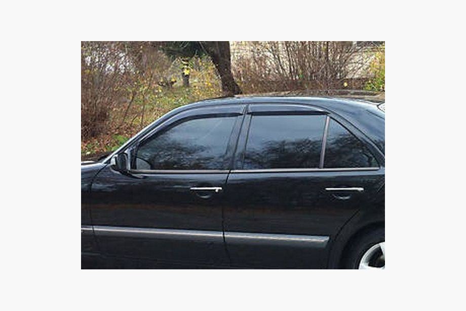 Mercedes E-class W210 1995–2002 Raamwindschermen SD (set van 4, Cobra) Image