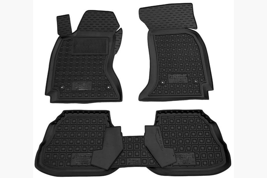 Citroen C-Elysee 2013–2022 Rubberen automatten met opstaande rand (Autogumm) Image