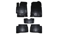 Hyundai Accent 2006–2010 Rubberen automatten met opstaande rand (Autogumm) foto 1