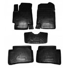 Hyundai Accent 2011–2017 Rubberen automatten met opstaande rand (Autogumm) foto 1