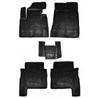 Hyundai Santa Fe 2 2006–2012 Rubberen automatten met opstaande rand 2010-2012 (Autogumm) foto 1