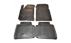 Kia Cerato 1 2004–2009 Rubberen automatten met opstaande rand (Autogumm) foto 1