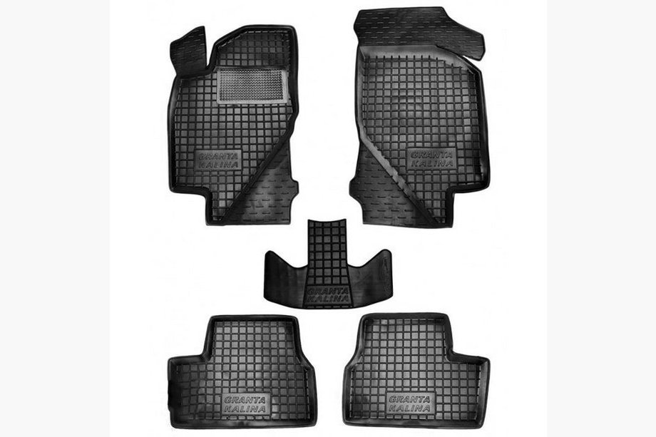 Lada Granta 2011– Rubberen automatten met opstaande rand SD (Autogumm) Image