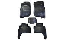 Mitsubishi Pajero Sport 2008–2015 Rubberen automatten met opstaande rand (Autogumm) foto 1