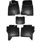 Mitsubishi Pajero Wagon IV 2006–2021 Rubberen automatten met opstaande rand (Autogumm) foto 1
