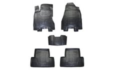 Nissan X-trail T31 2007–2014 Rubberen automatten met opstaande rand (Autogumm) foto 1