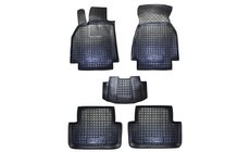 Renault Megane II 2004–2009 Rubberen automatten met opstaande rand (Autogumm) foto 1