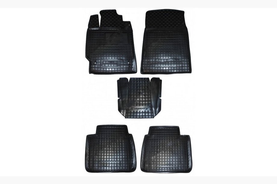 Toyota Camry 2006–2011 Rubberen automatten met opstaande rand (Autogumm) Image