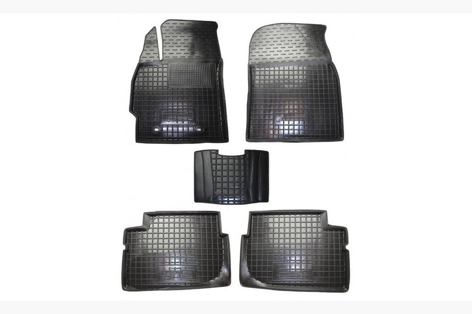 Toyota Auris 2007–2012 Rubberen automatten met opstaande rand (Autogumm) Image