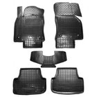 Volkswagen Golf 7/E-Golf 2012–2020 Rubberen automatten met opstaande rand (Autogumm) foto 1
