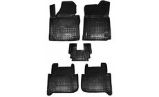 Volkswagen Touran 2010–2015 Rubberen automatten met opstaande rand (Autogumm) foto 1