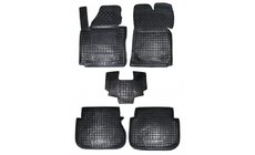 Volkswagen Caddy 2004–2010 Rubberen automatten met opstaande rand (Autogumm) foto 1