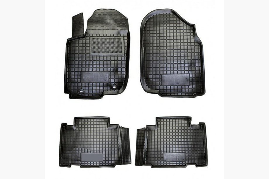 Toyota Rav 4 2013–2018 Rubberen automatten met opstaande rand (Autogumm) Image