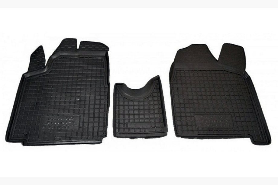 Fiat Scudo 2007–2015 Rubberen vloermatten met opstaande rand 2.0 TD (Autogumm) Image