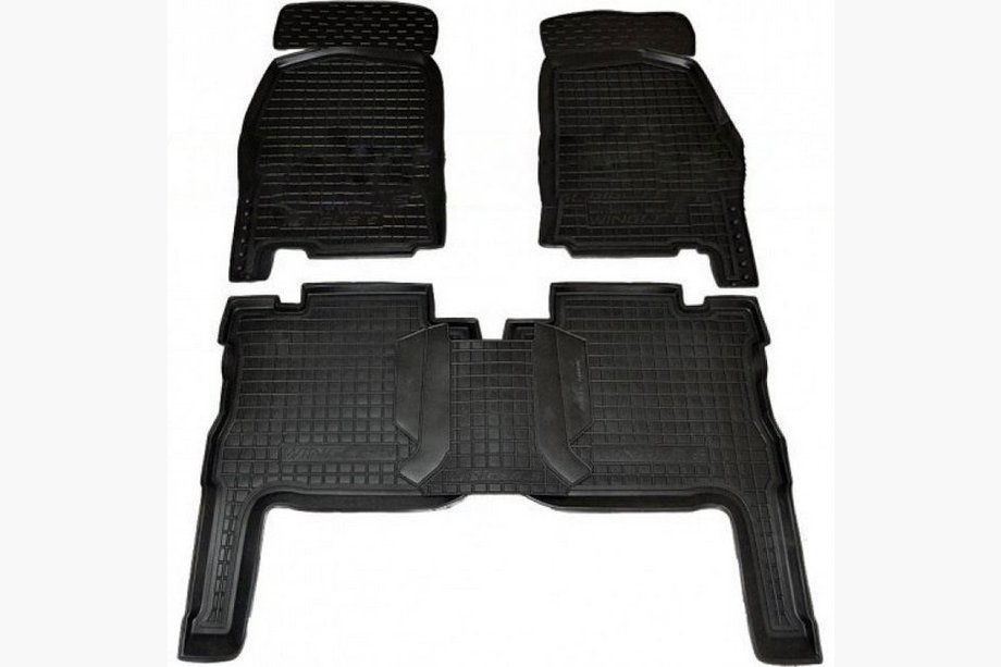 GreatWall Wingle 5 2006– Rubberen automatten met opstaande rand (Autogumm) Image