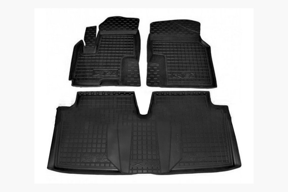Lifan X60 2011– Rubberen automatten met opstaande rand (Autogumm) Image