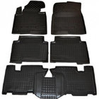 Hyundai Santa Fe 3 2012–2018 Rubberen vloermatten met opstaande rand Grand 7-zits 2014+ (Autogumm) foto 1