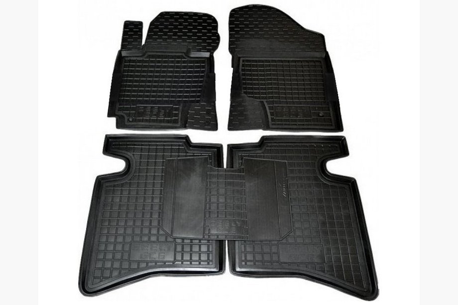 Geely GC-6 2014–2020 Rubberen automatten met opstaande rand 2014+ (Autogumm) Image