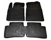 Hyundai I-10 2014–2017 Rubberen automatten met opstaande rand (Autogumm) foto 1