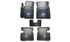 Suzuki Swift 2005–2010 Rubberen automatten met opstaande rand (Autogumm) foto 1