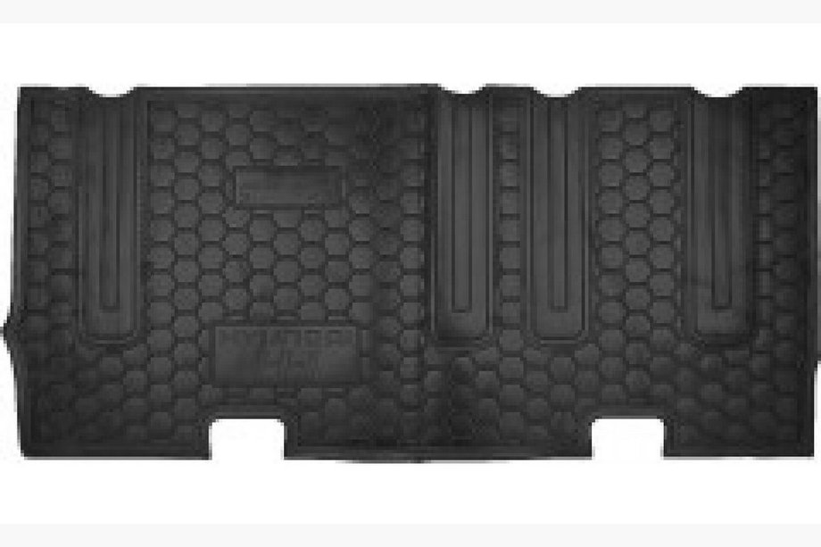 Hyundai H300, H1, Starex 2008–2020 Rubberen vloermatten met opstaande rand derde rij (Autogumm) Image