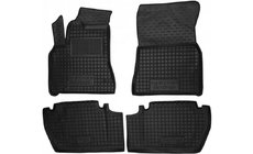 Citroen Berlingo 2008–2018 Rubberen vloermatten met opstaande rand, met armsteun (Autogumm) foto 1