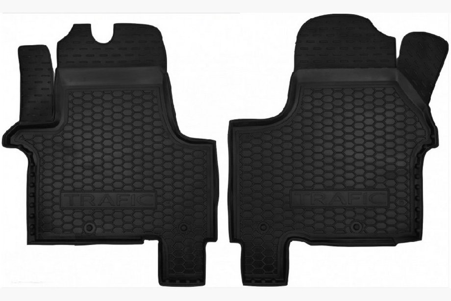 Opel Vivaro 2015–2019 Rubberen vloermatten met opstaande rand voor (Autogumm) Image