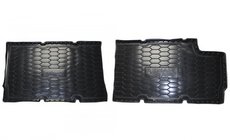 Renault Trafic 2015– Rubberen vloermatten met opstaande rand derde rij (Autogumm) foto 1