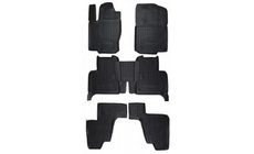 Mercedes GL/GLS-klasse X166 2012–2019 Rubberen automatten met opstaande rand voor 7 zitplaatsen (Autogumm) foto 1