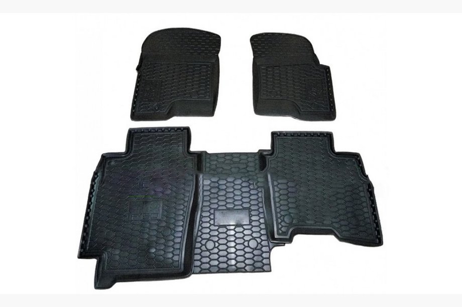Ford F-150 2014–2021 Rubberen automatten met opstaande rand 2004-2008 5 zitplaatsen (Autogumm) Image