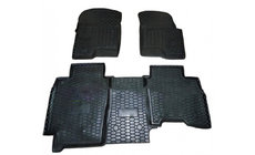 Ford F-150 2014–2021 Rubberen automatten met opstaande rand 2004-2008 5 zitplaatsen (Autogumm) foto 1